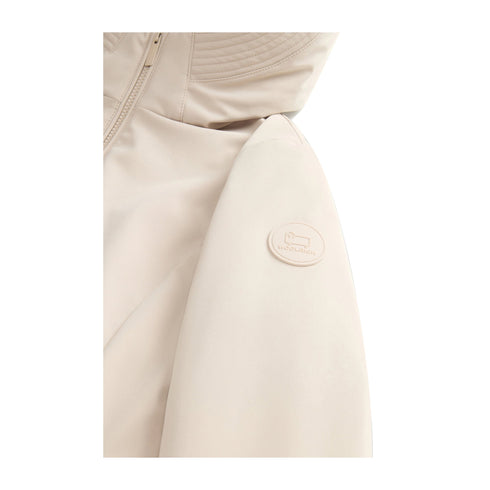 Woolrich Parka Parka Donna lungo Firth liscio Beige A24 - WOOLRICHCFWWOU0889FRUT3496 - 7404 - L - Francavilla Moda